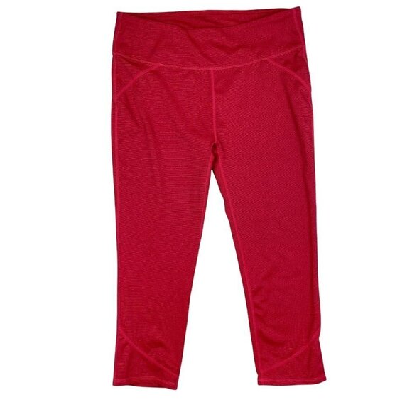 Fabletics Lima Red Crop Leggings-XS - Picture 2 of 6